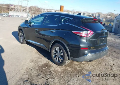 2016 Nissan Murano Sl from USA, damaged, VIN 5N1AZ2MGXGN155709